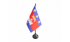Tischflagge Frankreich Bordeaux