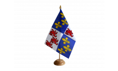 Tischflagge Frankreich Picardie