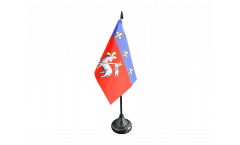 Tischflagge Frankreich Rouen