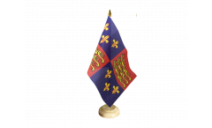 Tischflagge Großbritannien Royal Banner 1485-1547 Heinrich VII. und Heinrich VIII.