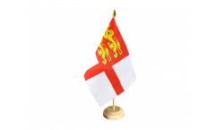 Tischflagge Großbritannien Sark