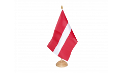 Tischflagge Lettland