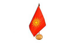 Tischflagge Mazedonien alt 1992-1995