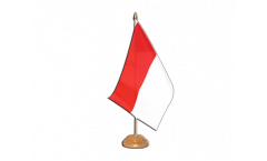 Tischflagge Monaco