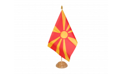 Tischflagge Nordmazedonien