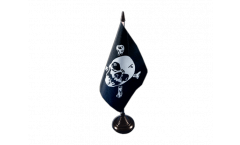 Tischflagge Pirat Crossbone