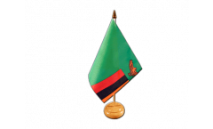 Tischflagge Sambia