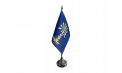 Tischflagge Schweden Provinz Blekinge län