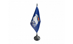 Tischflagge Schweden Provinz Gotlands län