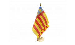 Tischflagge Spanien Valencia