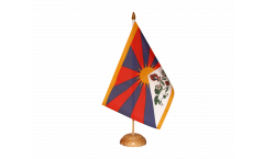 Tischflagge Tibet