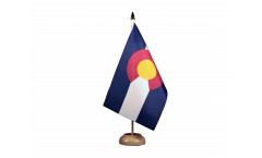 Tischflagge USA Colorado