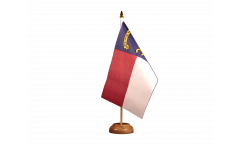 Tischflagge USA North Carolina