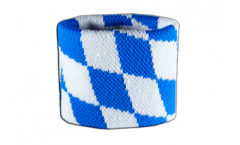 Schweißband Deutschland Bayern ohne Wappen - 7 x 8 cm