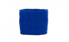 Schweißband Einfarbig Blau - 7 x 8 cm