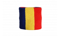 Schweißband Rumänien - 7 x 8 cm
