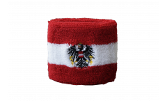 Schweißband Österreich mit Adler - 7 x 8 cm