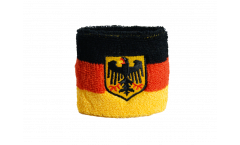 Schweißband Deutschland mit Adler - 7 x 8 cm