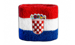 Schweißband Kroatien - 7 x 8 cm