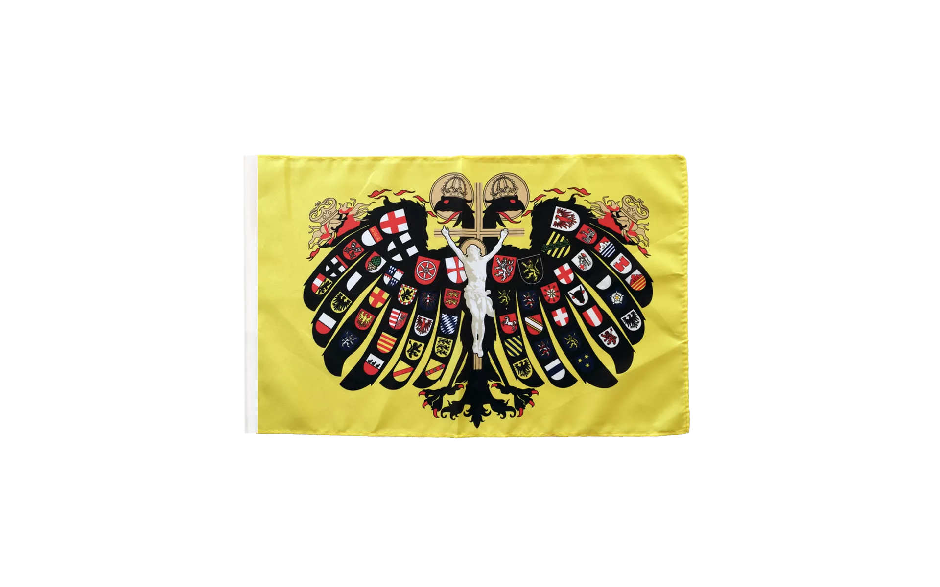 Heiliges Römisches Reich Deutscher Nation Quaterionenadler Stockflagge Flaggen F 