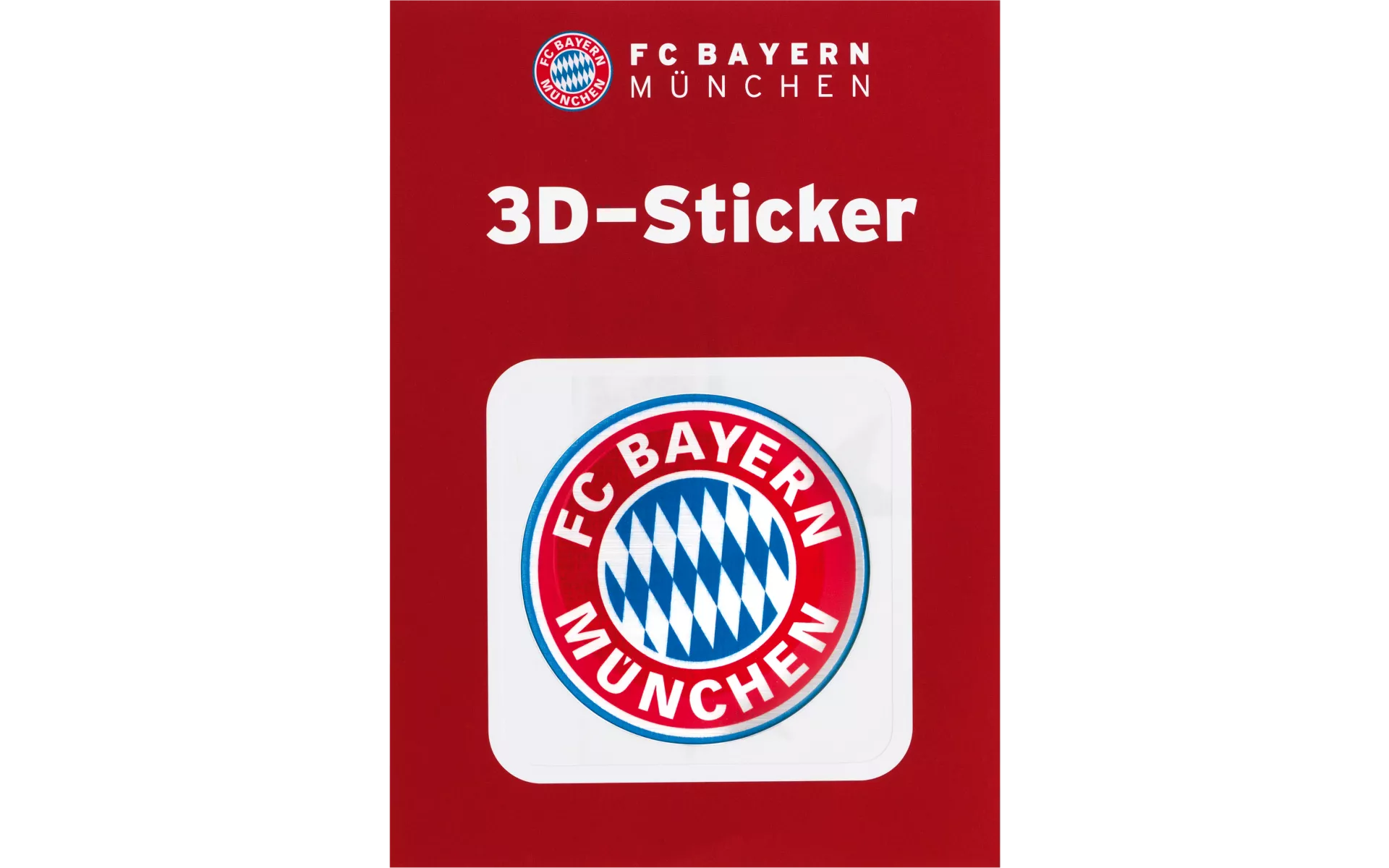 FC BAYERN  3D STICKER 