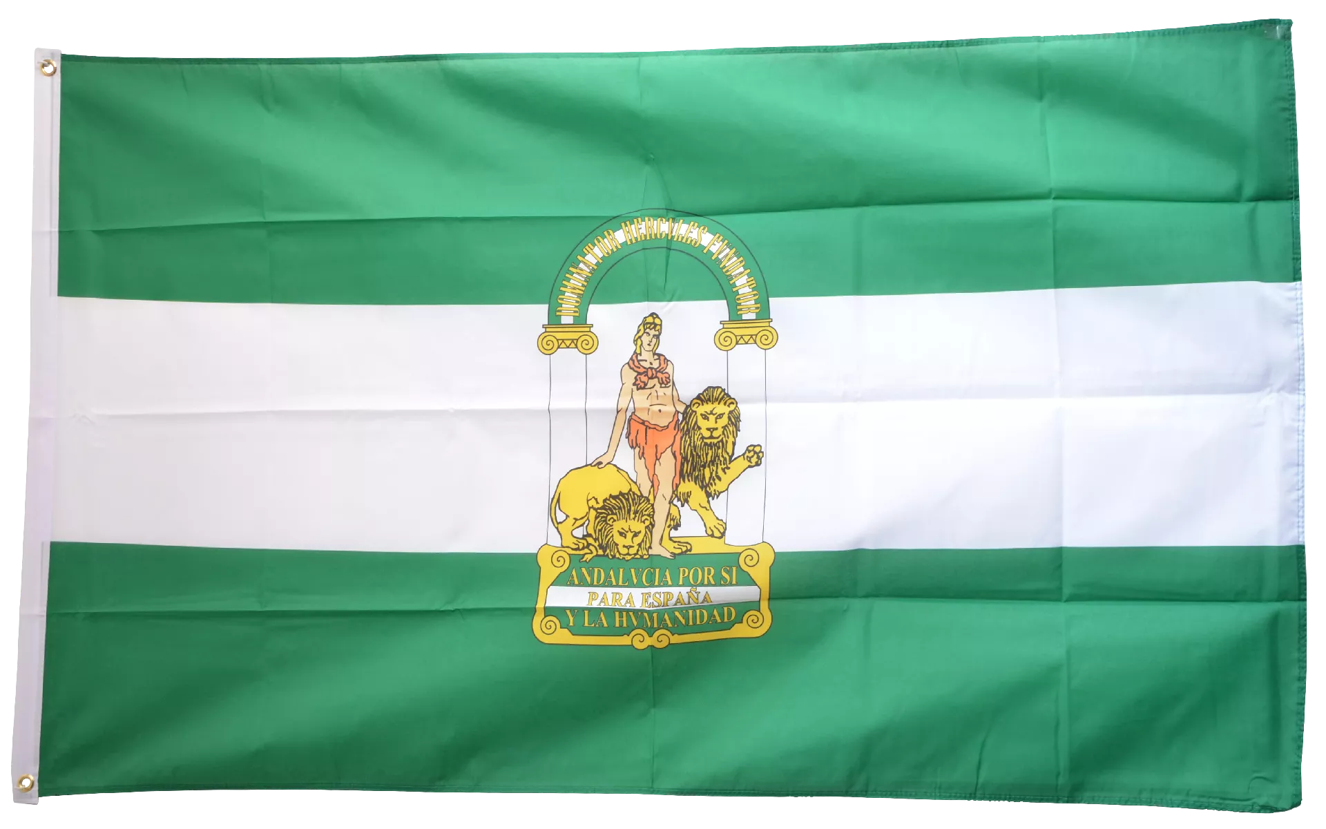 Fahne Flagge Andalusien 20 x 30 cm Bootsflagge Premiumqualität 